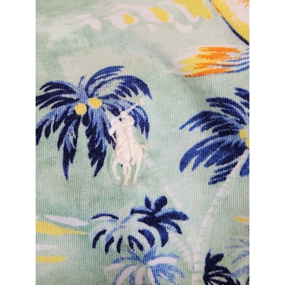 Polo Ralph Lauren Polo Shirt Men's L Marlin Fish Nautical‎ Tropical Classic Fit - Picture 5 of 5